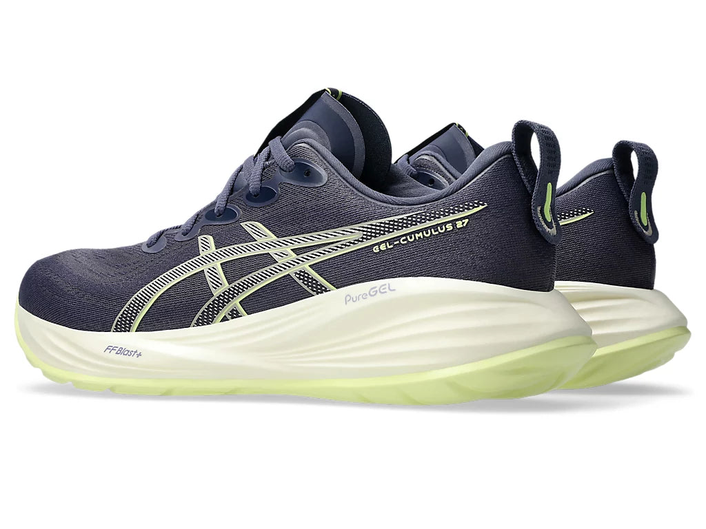 Men's Asics Gel-Cumulus 27 - Indigo Fog/Lucid Yellow