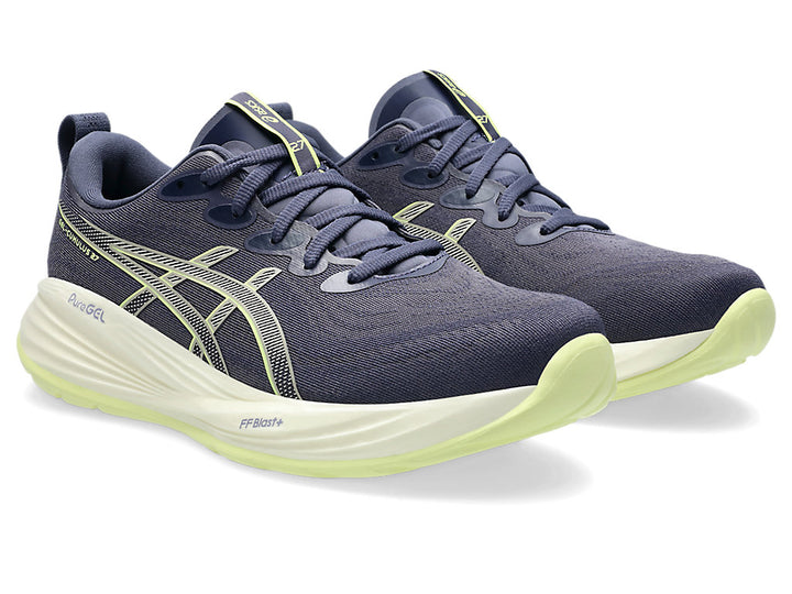 Men's Asics Gel-Cumulus 27 - Indigo Fog/Lucid Yellow
