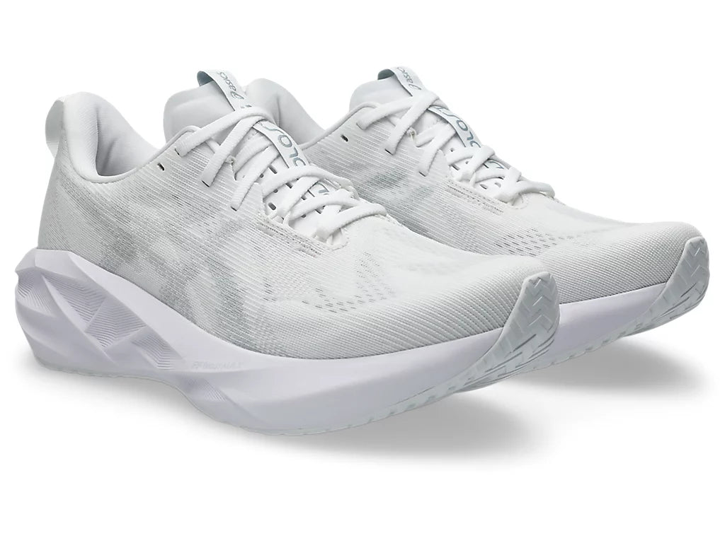Men's Asics Novablast 5 - White/Piedmont Grey