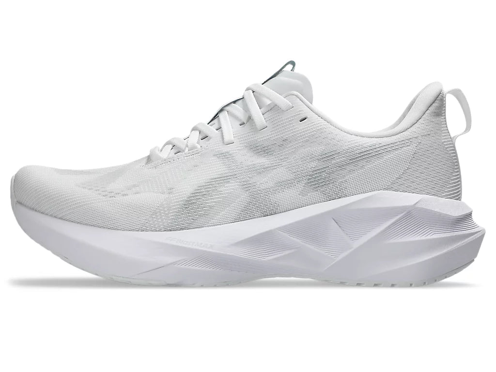 Men's Asics Novablast 5 - White/Piedmont Grey