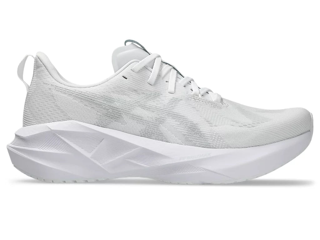 Men's Asics Novablast 5 - White/Piedmont Grey