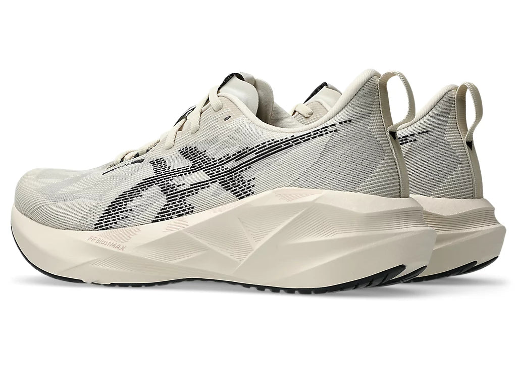 Men's Asics Novablast 5 - Oatmeal/Black