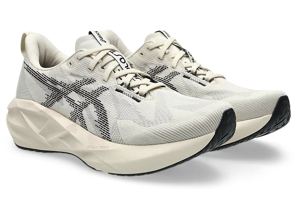 Men's Asics Novablast 5 - Oatmeal/Black