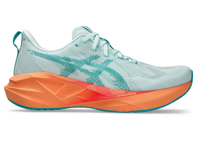 Asics Novablast 5 para hombre - Mar relajante/Verde azulado ondulado
