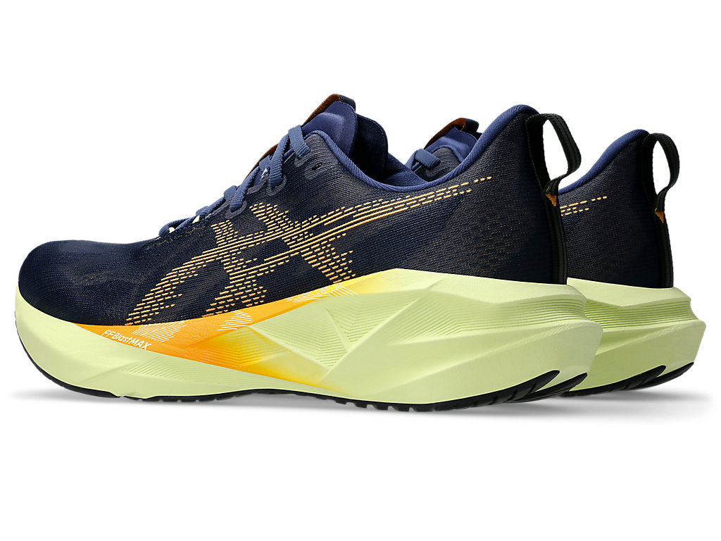 Men's Asics Novablast 5 - Indigo Blue/Amber
