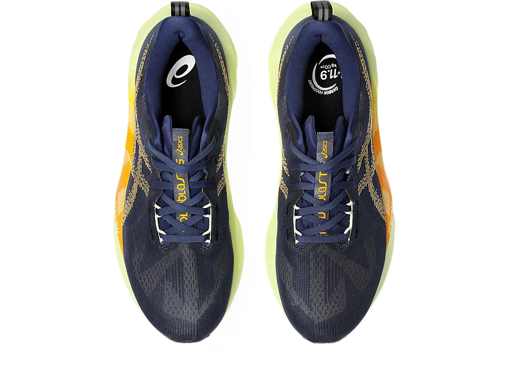 Men's Asics Novablast 5 - Indigo Blue/Amber