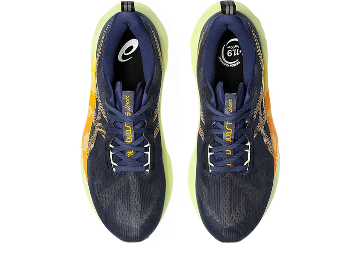 Men's Asics Novablast 5 - Indigo Blue/Amber