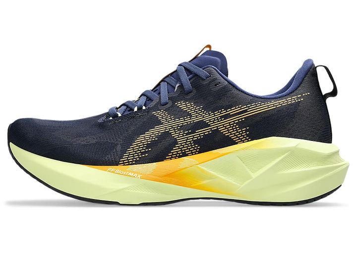 Men's Asics Novablast 5 - Indigo Blue/Amber