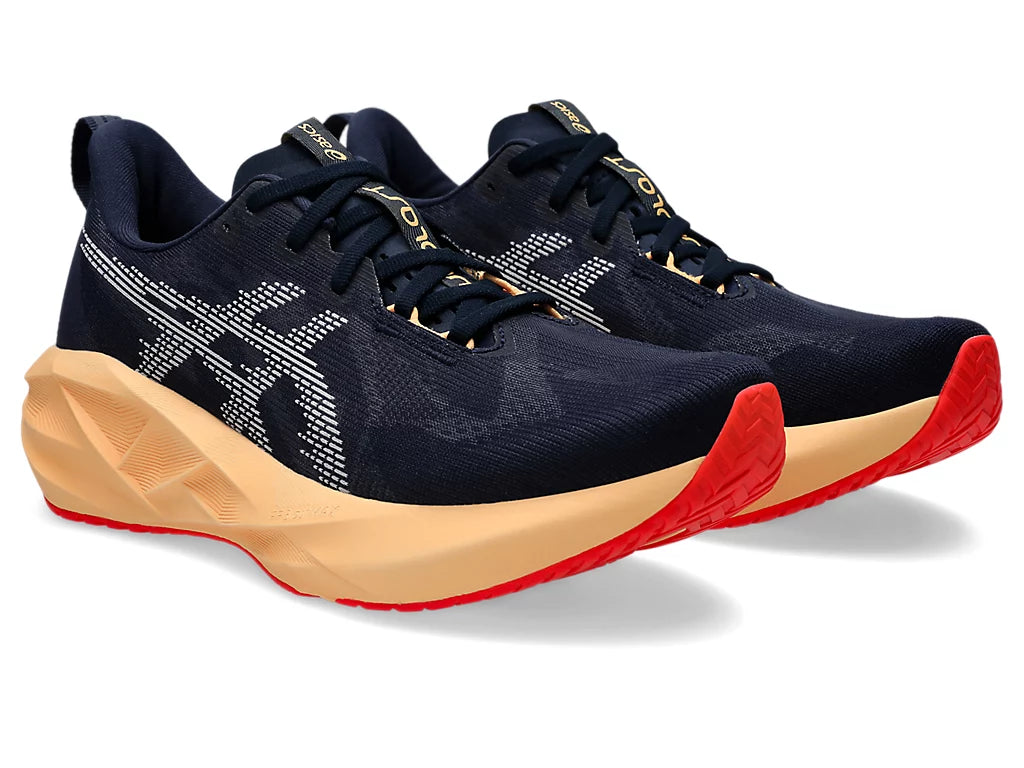 Men's Asics Novablast 5 - Midnight/Orange Glow