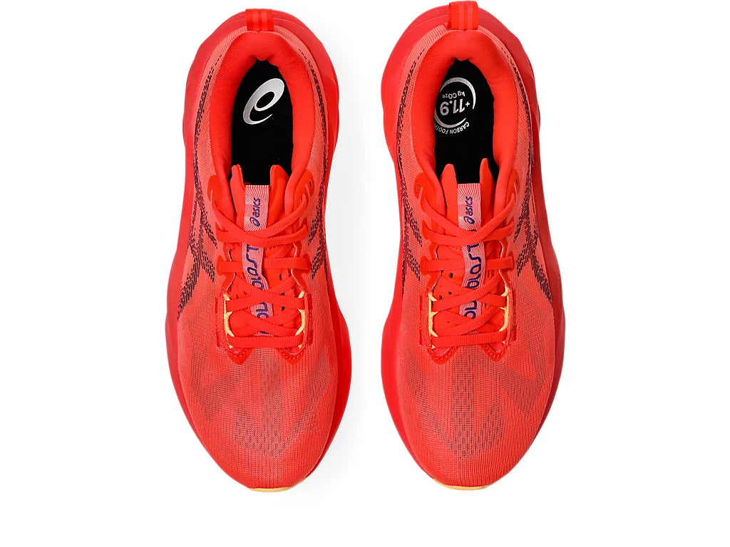 Men's Asics Novablast 5 - Flash Red/Edo Purple