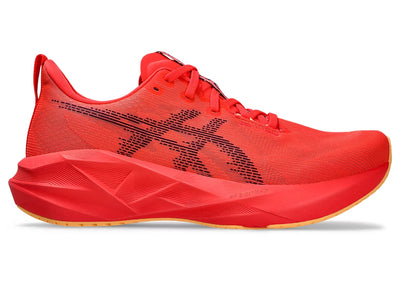 Asics Novablast 5 para hombre - Rojo flash/Morado Edo