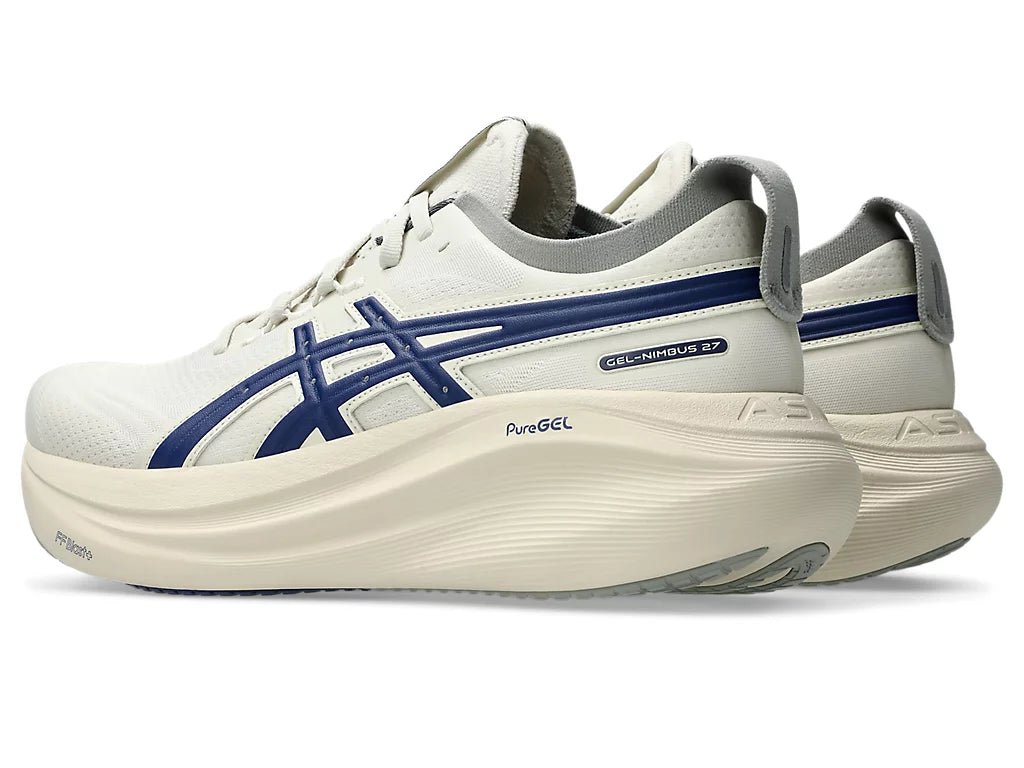 Asics Mens Gel Nimbus 27 ATC - Birch/Indigo Blue (1011C028-200)