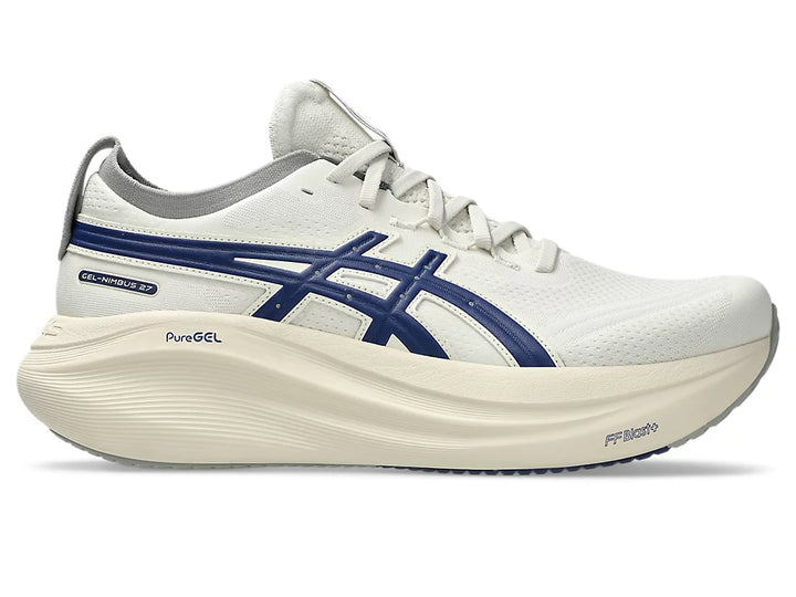 Asics Mens Gel Nimbus 27 ATC - Birch/Indigo Blue (1011C028-200)