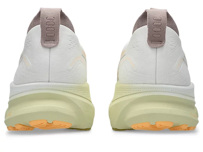 ASICS Men's GEL-KAYANO 32 Wide - WHITE/ORANGE GLOW