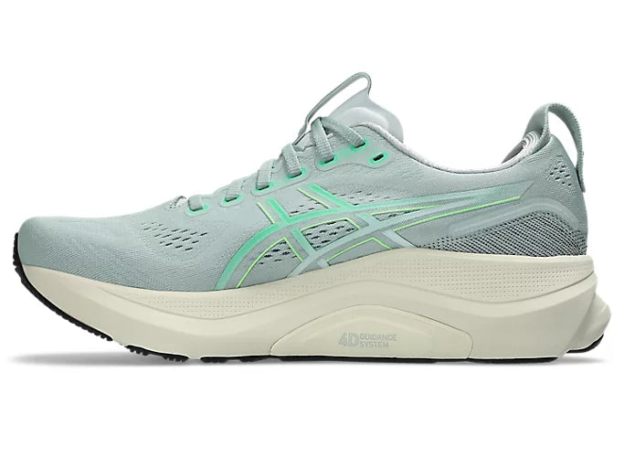 ASICS GEL-KAYANO 32 Ancho para Hombre - MUSGO FRÍO/VERDE VITAL