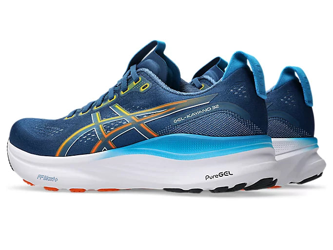 ASICS GEL-KAYANO 32 Ancho para hombre - AZUL CREPÚSCULO/ANZU