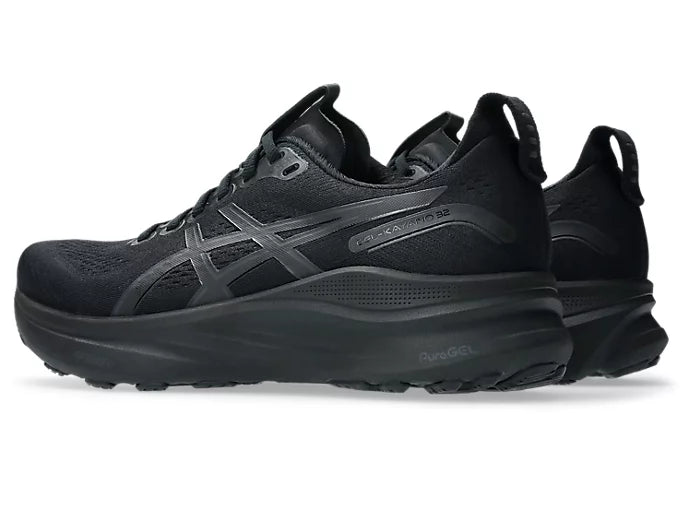ASICS Men's GEL-KAYANO 32 Wide - BLACK/GRAPHITE GREY