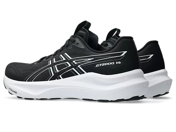 ASICS GT-2000 14 Extra ancho para hombre - NEGRO/BLANCO