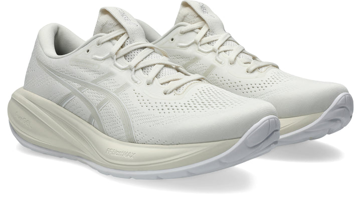 ASICS Men's GEL-CUMULUS 28 - CREAM/GLACIER GREY quarter