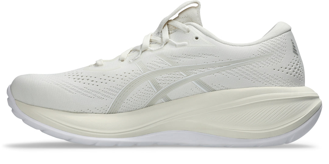 ASICS Men's GEL-CUMULUS 28 - CREAM/GLACIER GREY medial