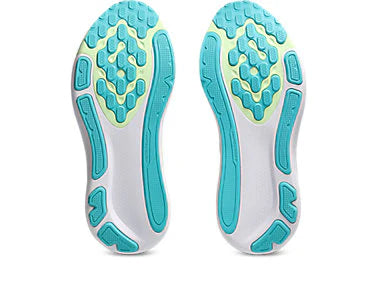 ASICS Men's GEL-KAYANO 33 - WHITE/ENERGY AQUA