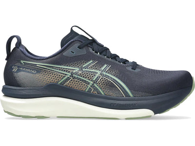 ASICS Men's GEL-KAYANO 33 WIDE - MIDNIGHT/KHAKI GREEN