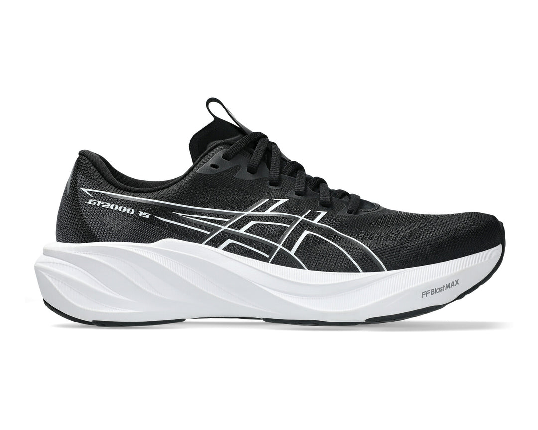 ASICS Men's GT-2000 15 Extra wide - BLACK/WHITE