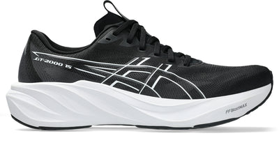 ASICS Men's GT-2000 15 Wide - BLACK/WHITE lateral