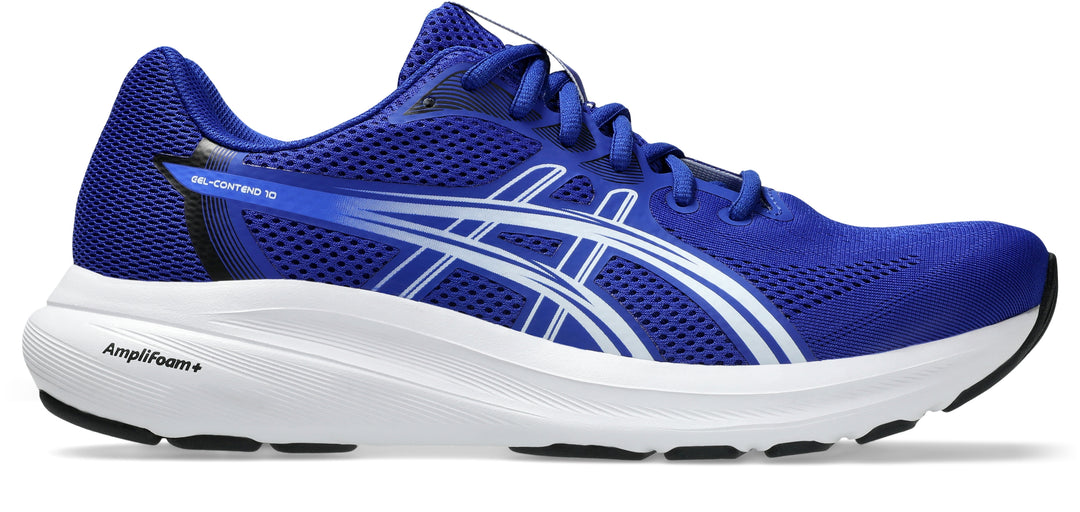 ASICS Men's GEL-CONTEND 10 - PRUSSIAN BLUE/NEON BLUE lateral