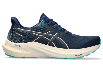 Asics Womens GT-2000 12- Blue Expanse/Champagne (1012B506-401)