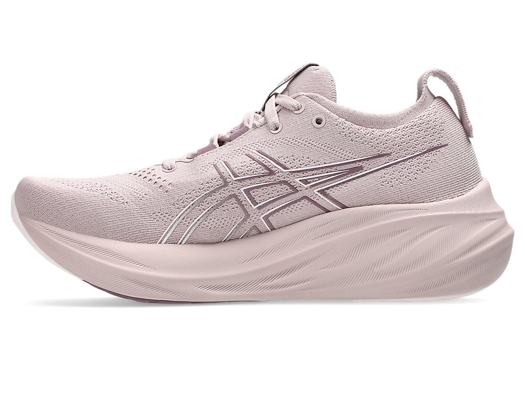 Asics Womens Gel Nimbus 26 Wide - Watershed Rose/White (1012B602-700)