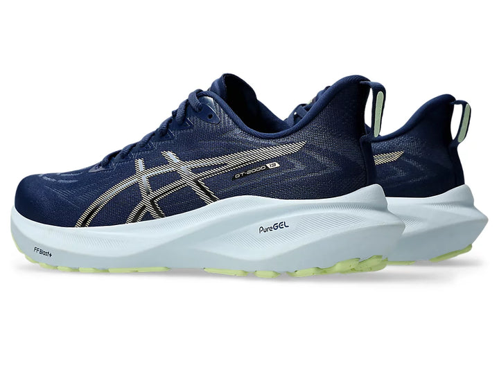 Asics Womens GT-2000 13- Blue Expanse/Champagne (1012B666-400)