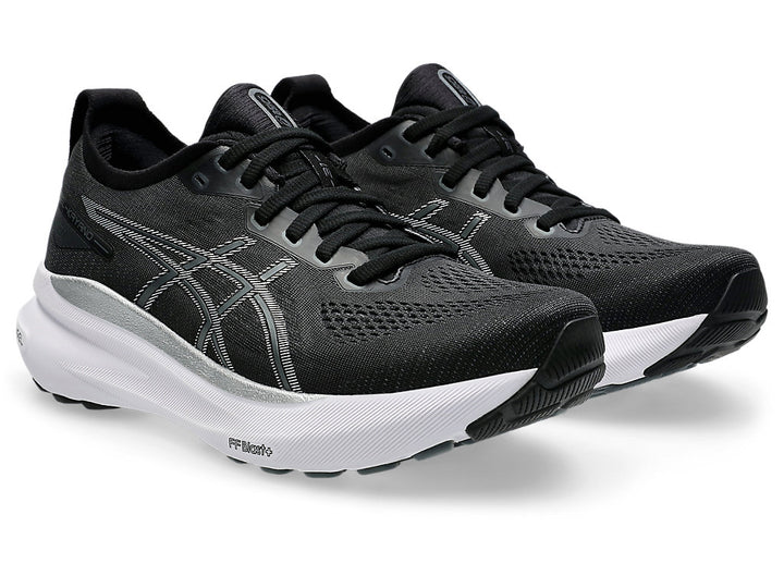 Asics Womens Gel Kayano 31- Black/Pure Silver (1012B670-002)