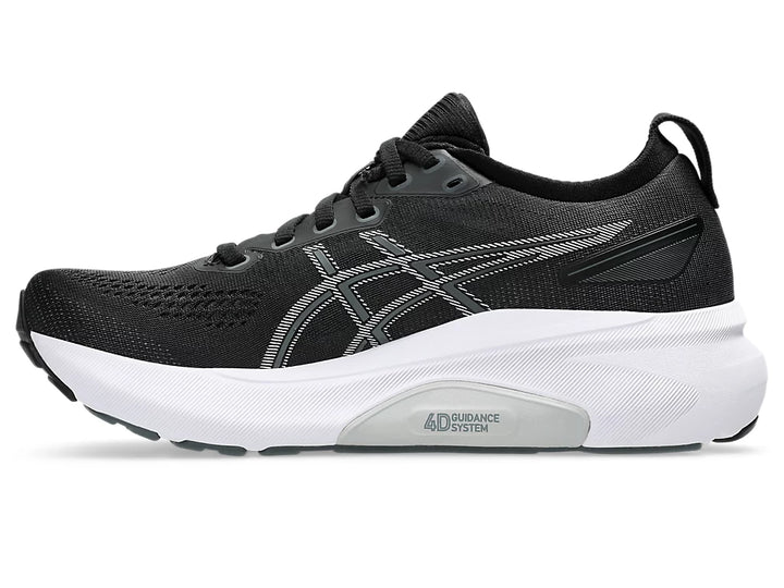 Asics Gel Kayano 31 para mujer - Negro/Plata pura (1012B670-002)