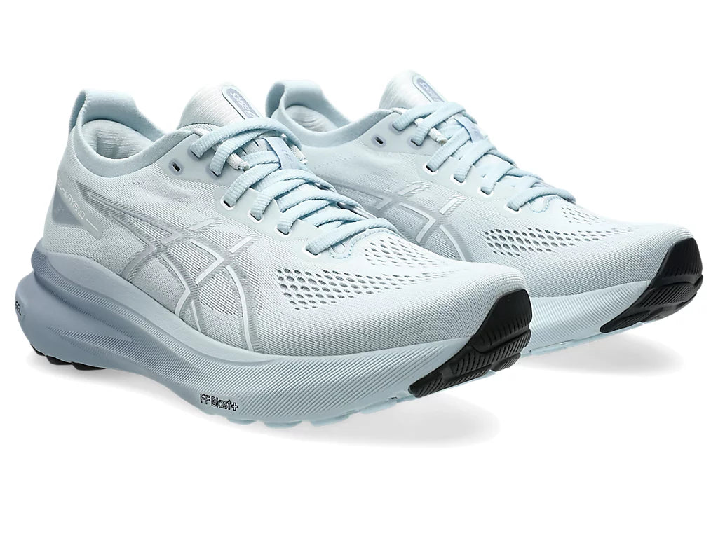 Asics Gel Kayano 31 para mujer: gris frío/plata pura (1012B670-021)