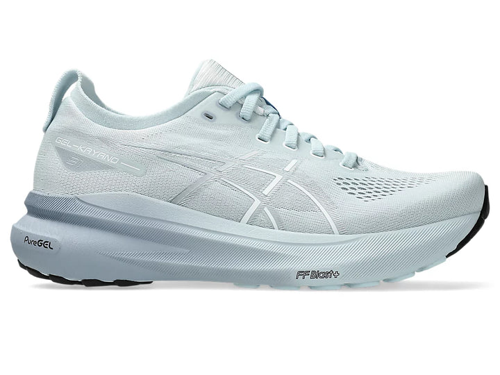 Asics Gel Kayano 31 para mujer: gris frío/plata pura (1012B670-021)