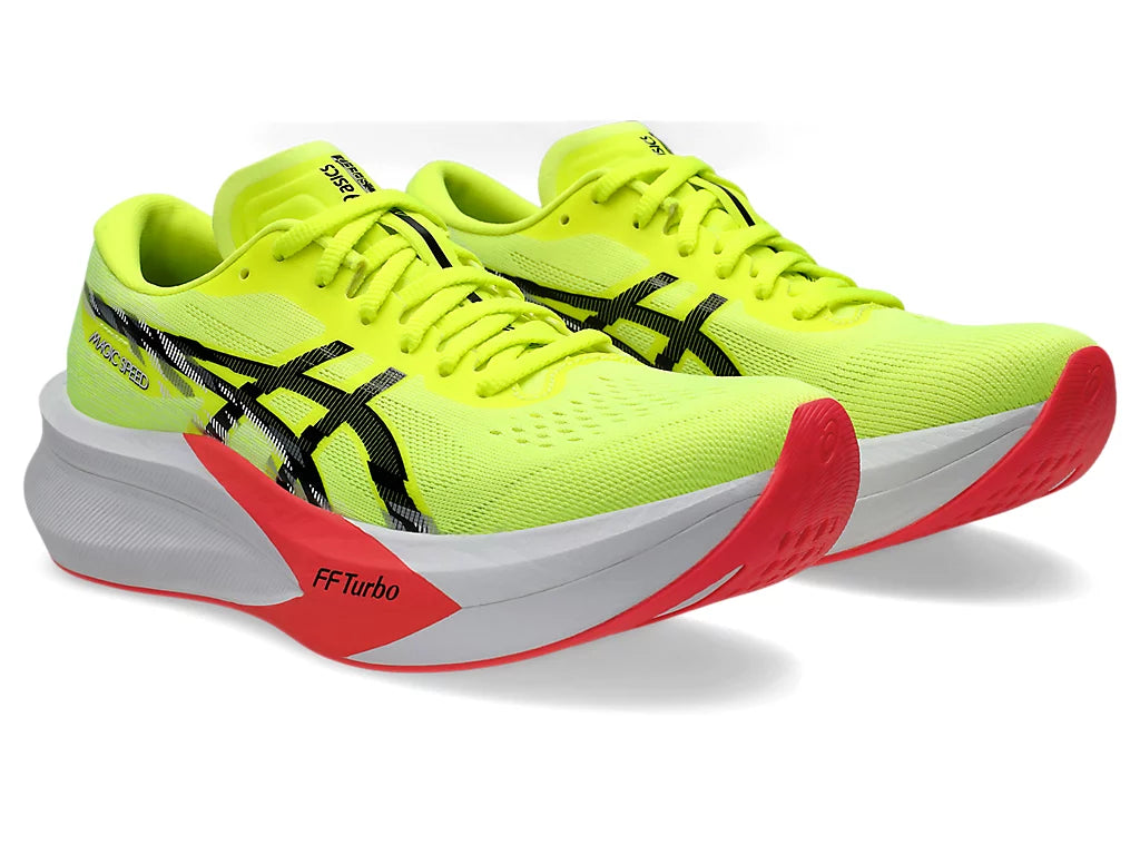 Asics Magic Speed ​​4 para hombre, color amarillo/negro (1011B875-750)