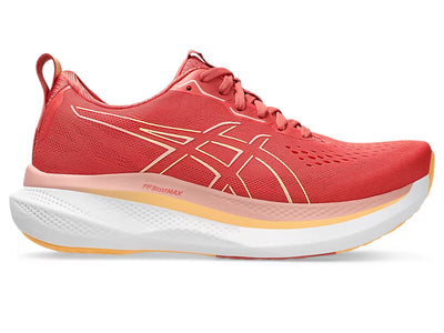 Asics Womens Glideride Max - Dark Pink Clay/Orange Glow (1012B691-700)