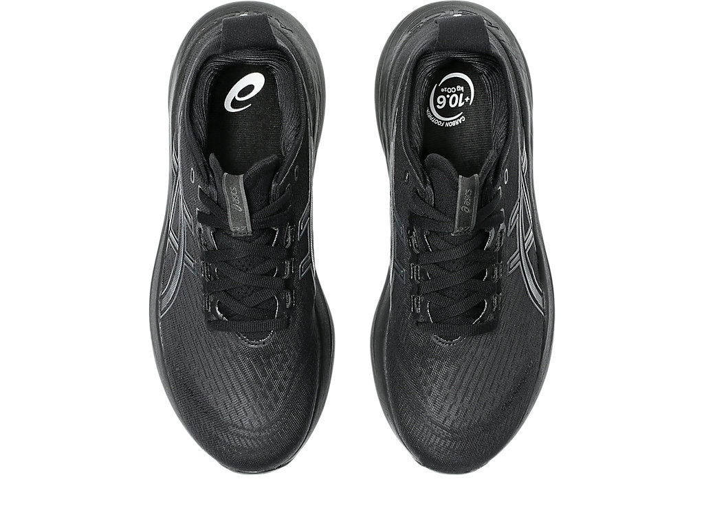 Women's ASICS Gel-Nimbus 27 - Black/Graphite Grey