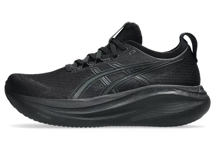 Women's ASICS Gel-Nimbus 27 - Black/Graphite Grey