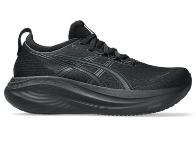 Women's ASICS Gel-Nimbus 27 - Black/Graphite Grey