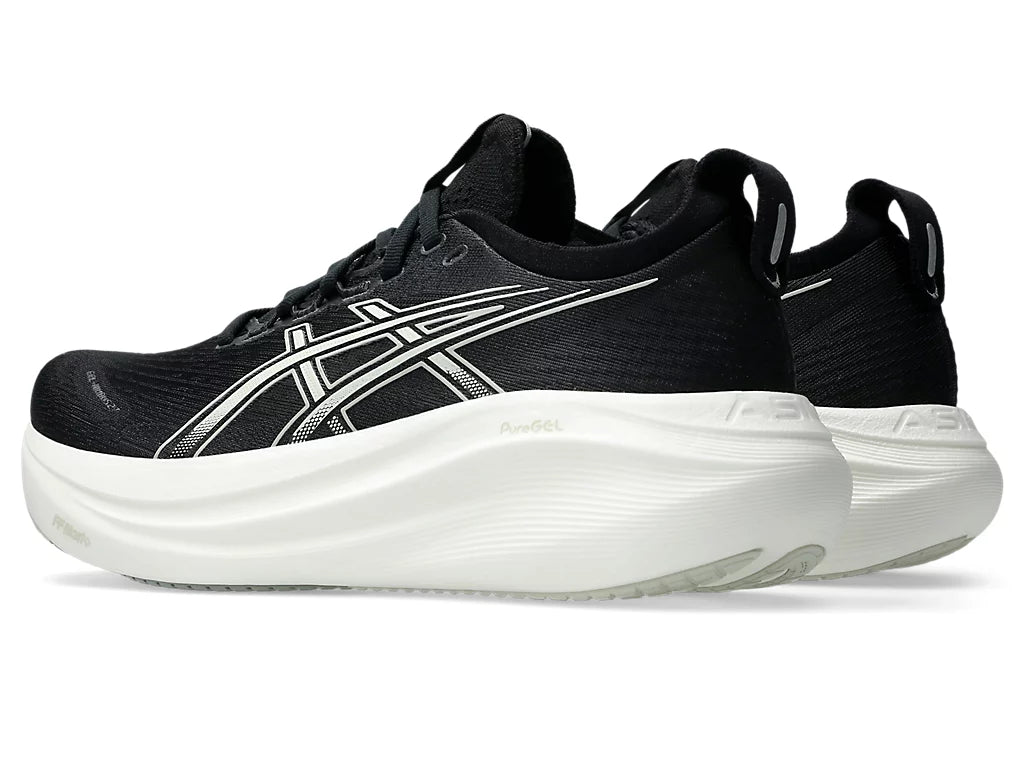 Women's ASICS Gel-Nimbus 27 - Black/Lake Grey