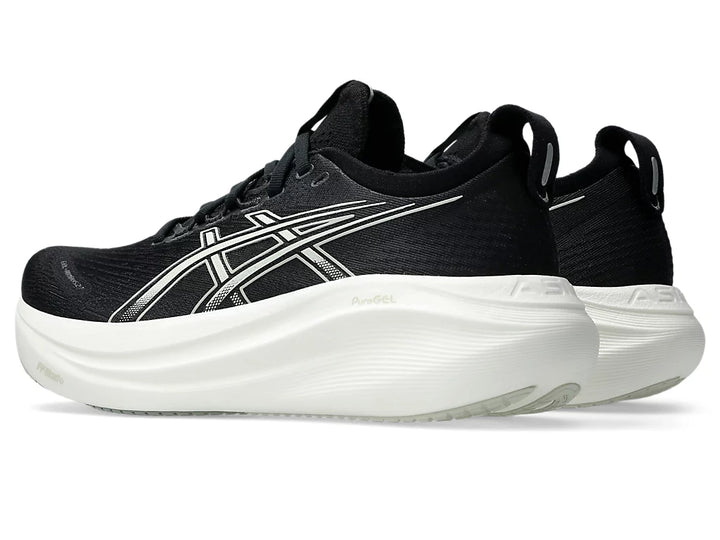 Women's ASICS Gel-Nimbus 27 - Black/Lake Grey