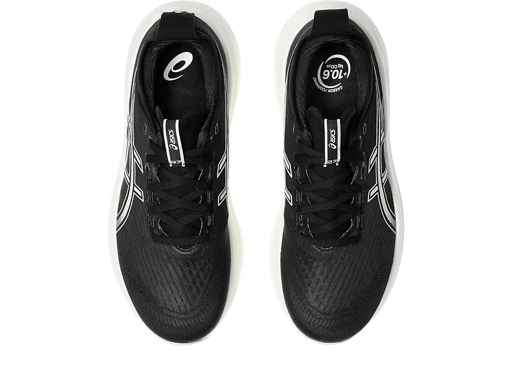 Women's ASICS Gel-Nimbus 27 - Black/Lake Grey