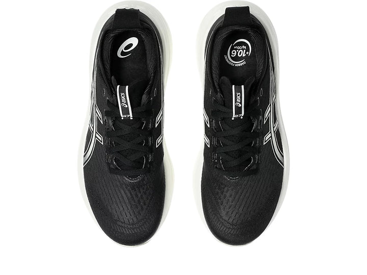 Women's ASICS Gel-Nimbus 27 - Black/Lake Grey