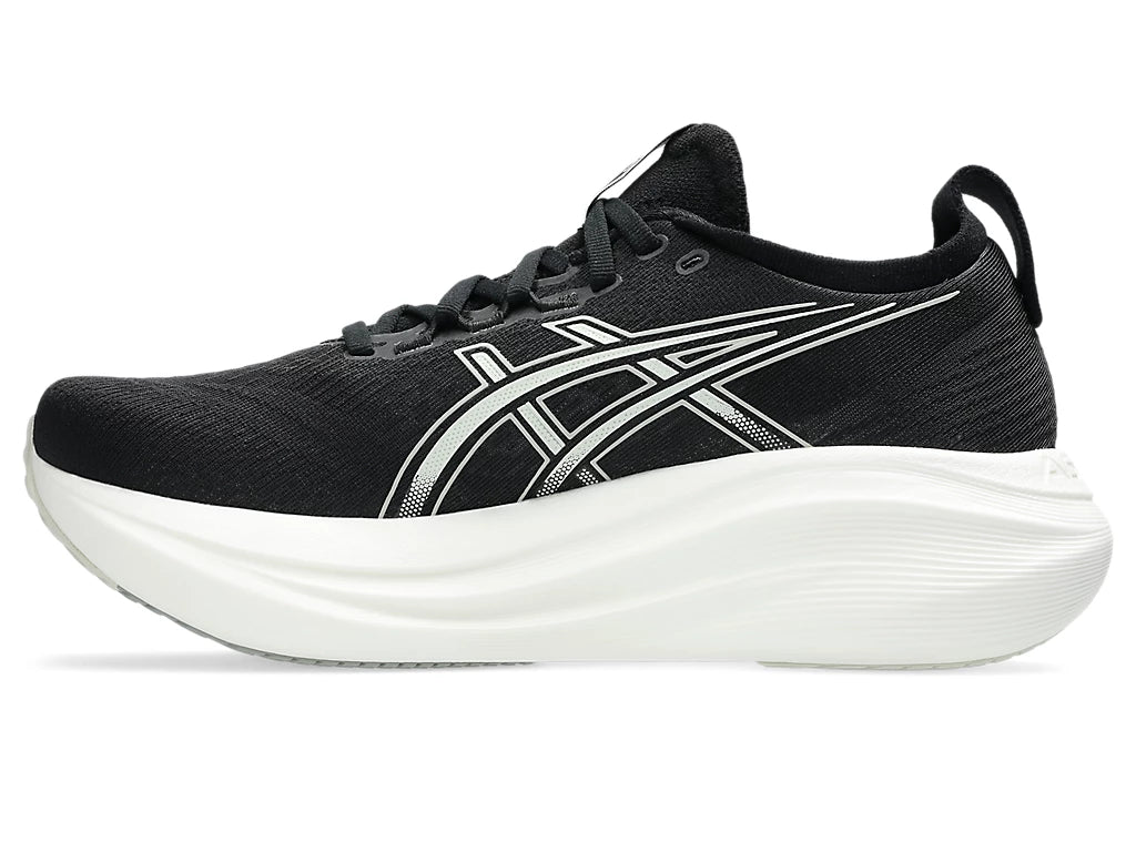 Women's ASICS Gel-Nimbus 27 - Black/Lake Grey