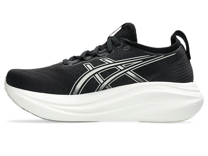 Women's ASICS Gel-Nimbus 27 - Black/Lake Grey