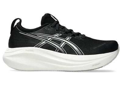 ASICS Gel-Nimbus 27 para mujer - Negro/Gris lago