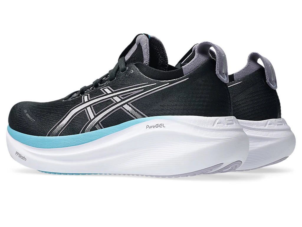 Women's ASICS Gel-Nimbus 27 - Black/Dusk Violet
