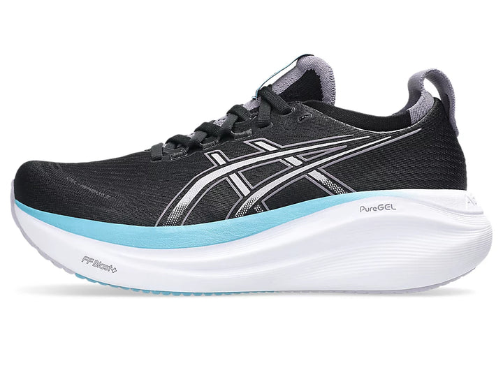 Women's ASICS Gel-Nimbus 27 - Black/Dusk Violet